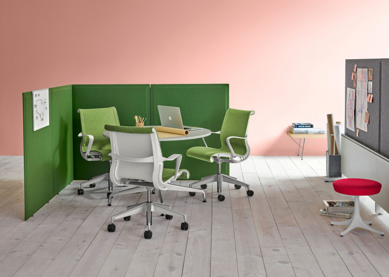 Herman Miller Setu 5-ster bureaustoel graphite, 4W21