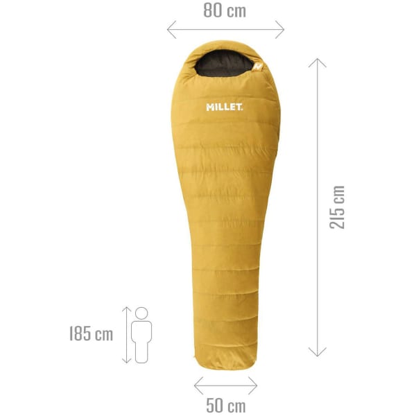 Sac de couchage MILLET LIGHT DOWN 10 SAFRAN