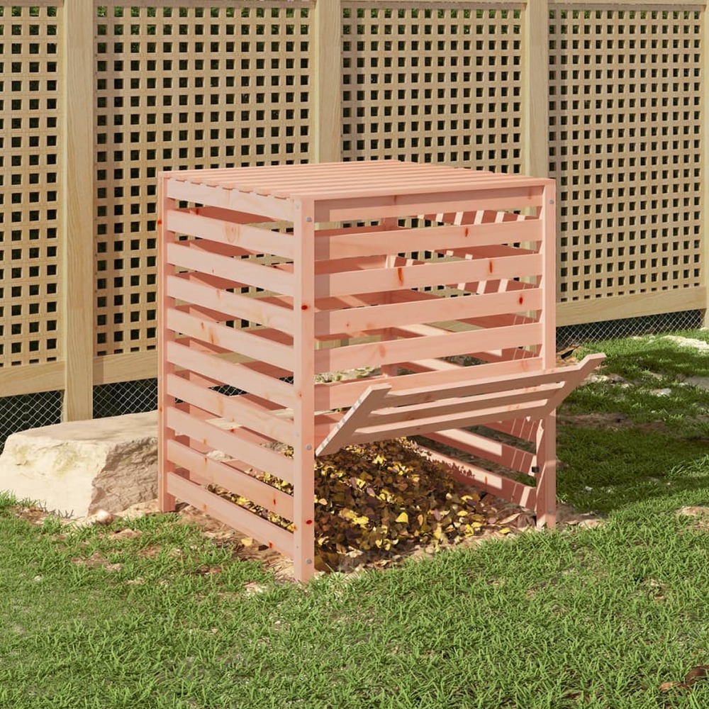Composteur 82,5x82,5x99,5 cm bois de douglas massif