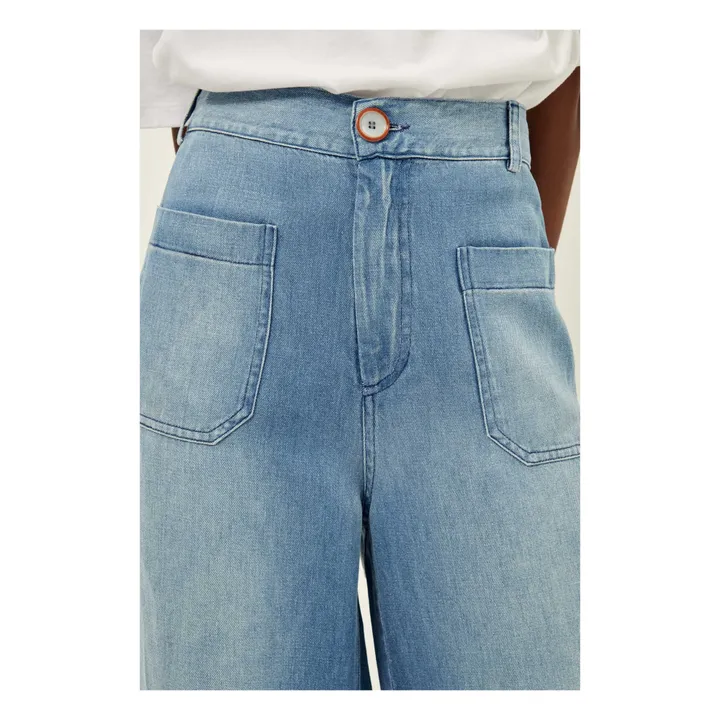 Sessùn Jean Johnny Spring | Denim stonewashed