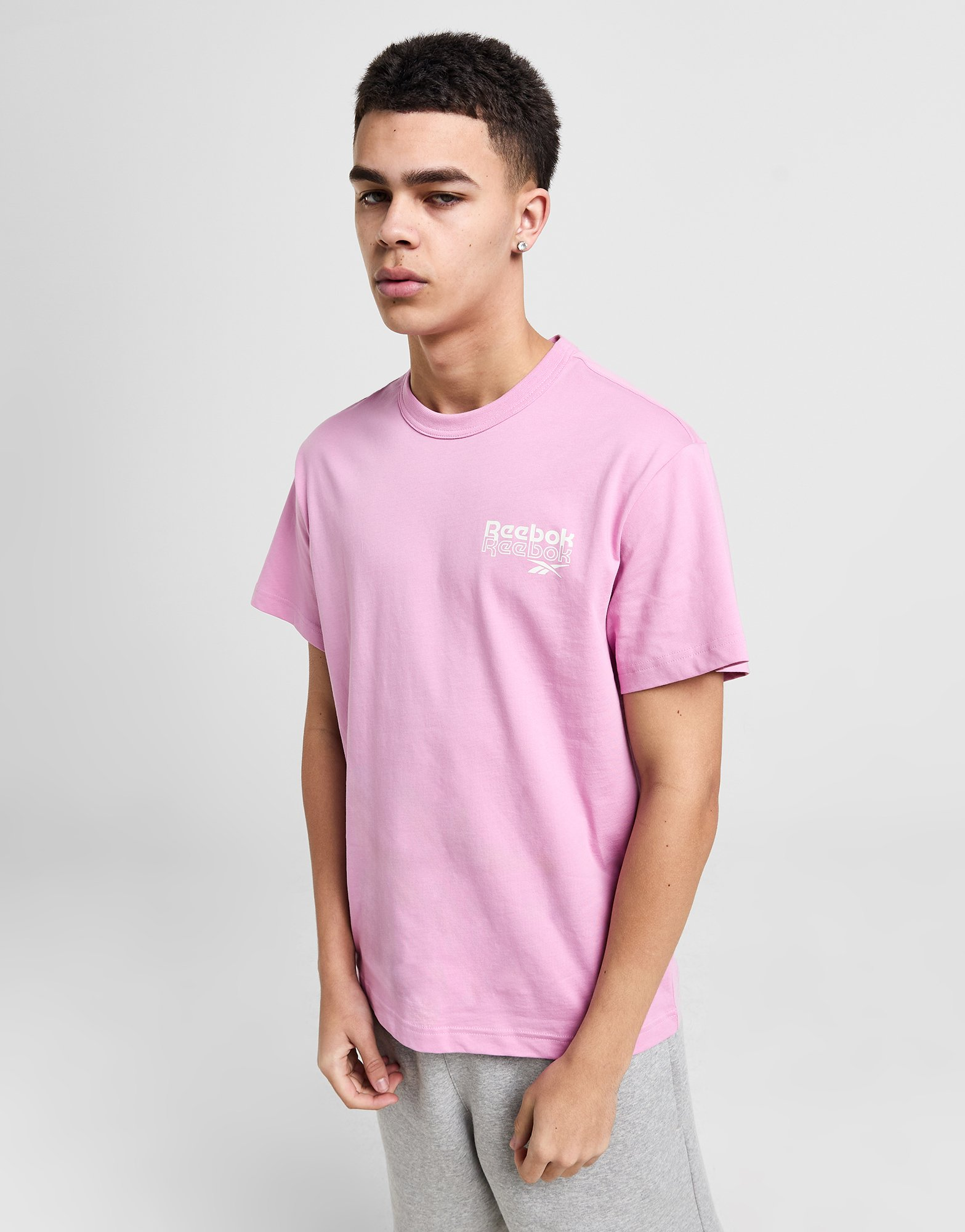 Reebok T-shirt Stack Logo Homme