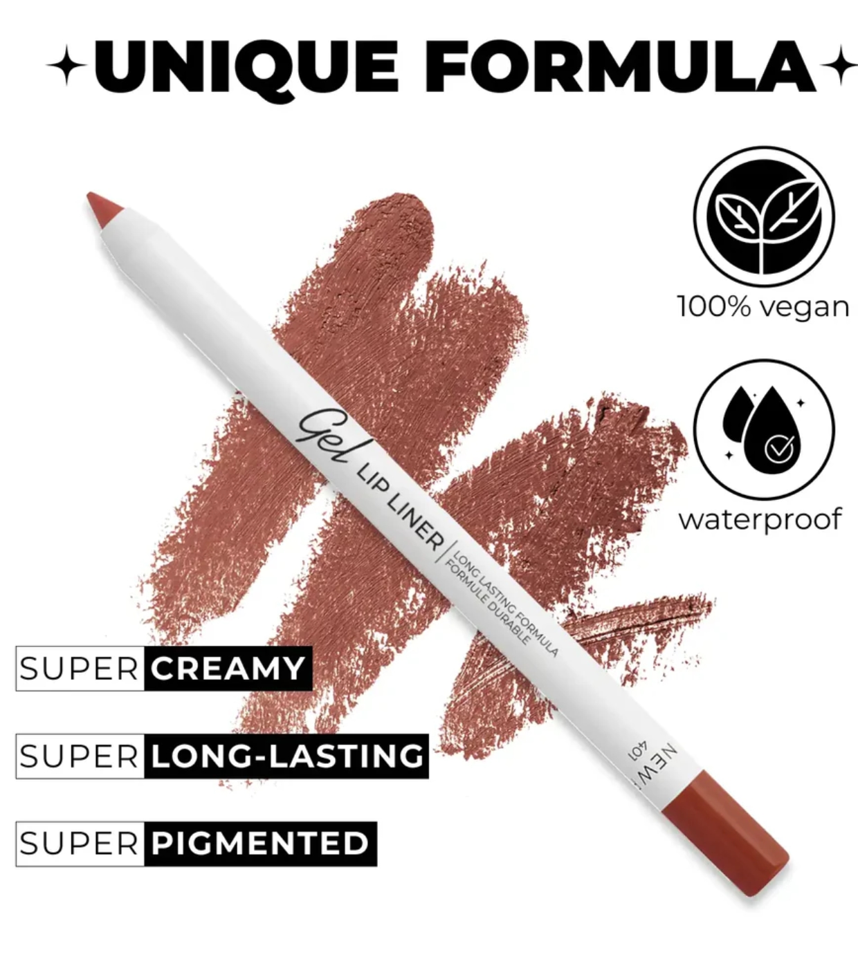 Lamel - Lápis de Contorno Labial Long Lasting - 401: Nude
