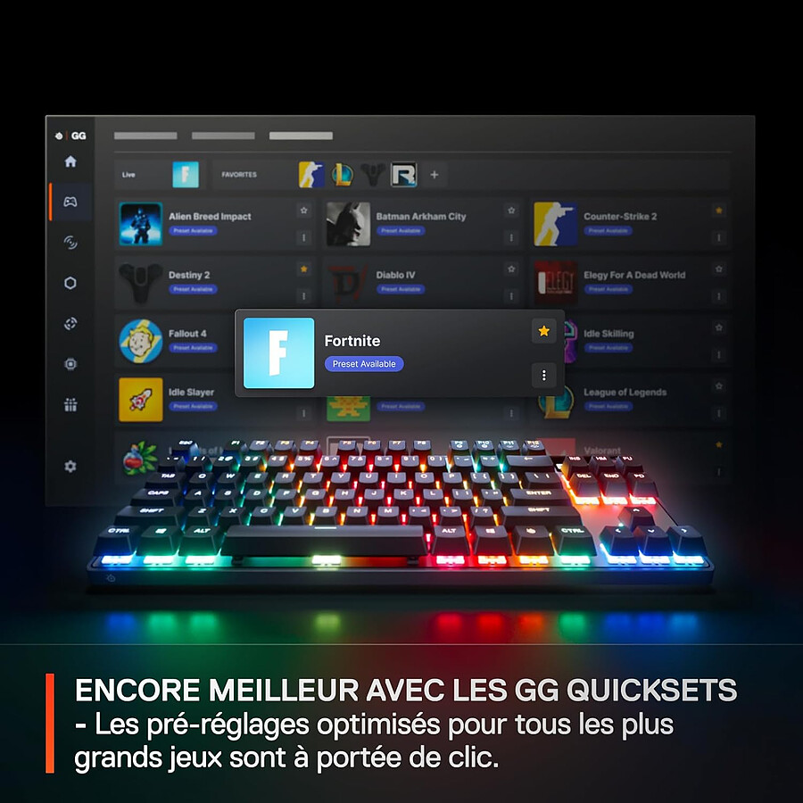 SteelSeries Apex Pro TKL Gen 3 - SteelSeries OmniPoint 3.0