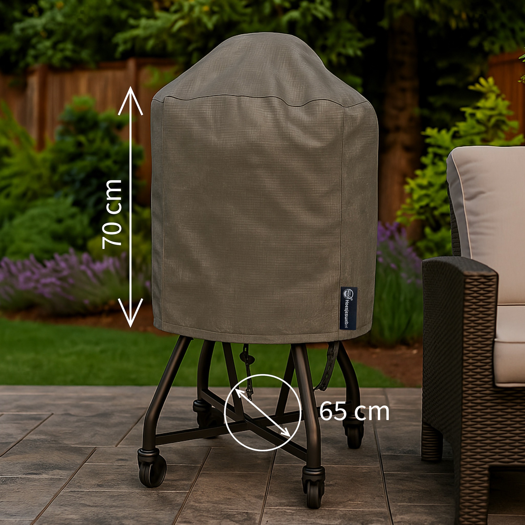 CUHOC Diamond ⌀65 x 70 cm barbecuehoes