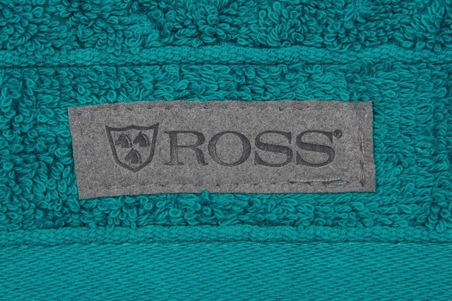 ROSS Gästehandtuch »Smart« Uni-Rippe mit Velourslabel