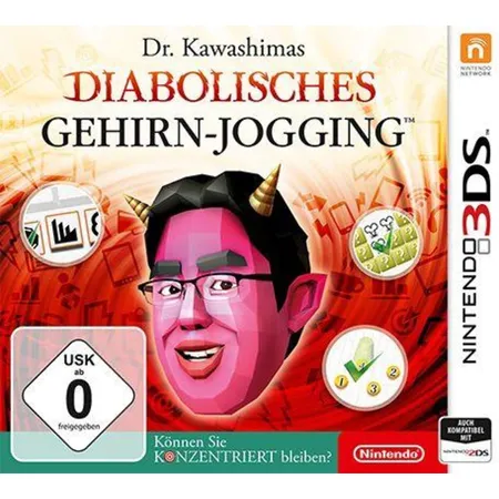 Nintendo 3DS Dr. Kawashimas Diabolisches Gehirn-Jogging