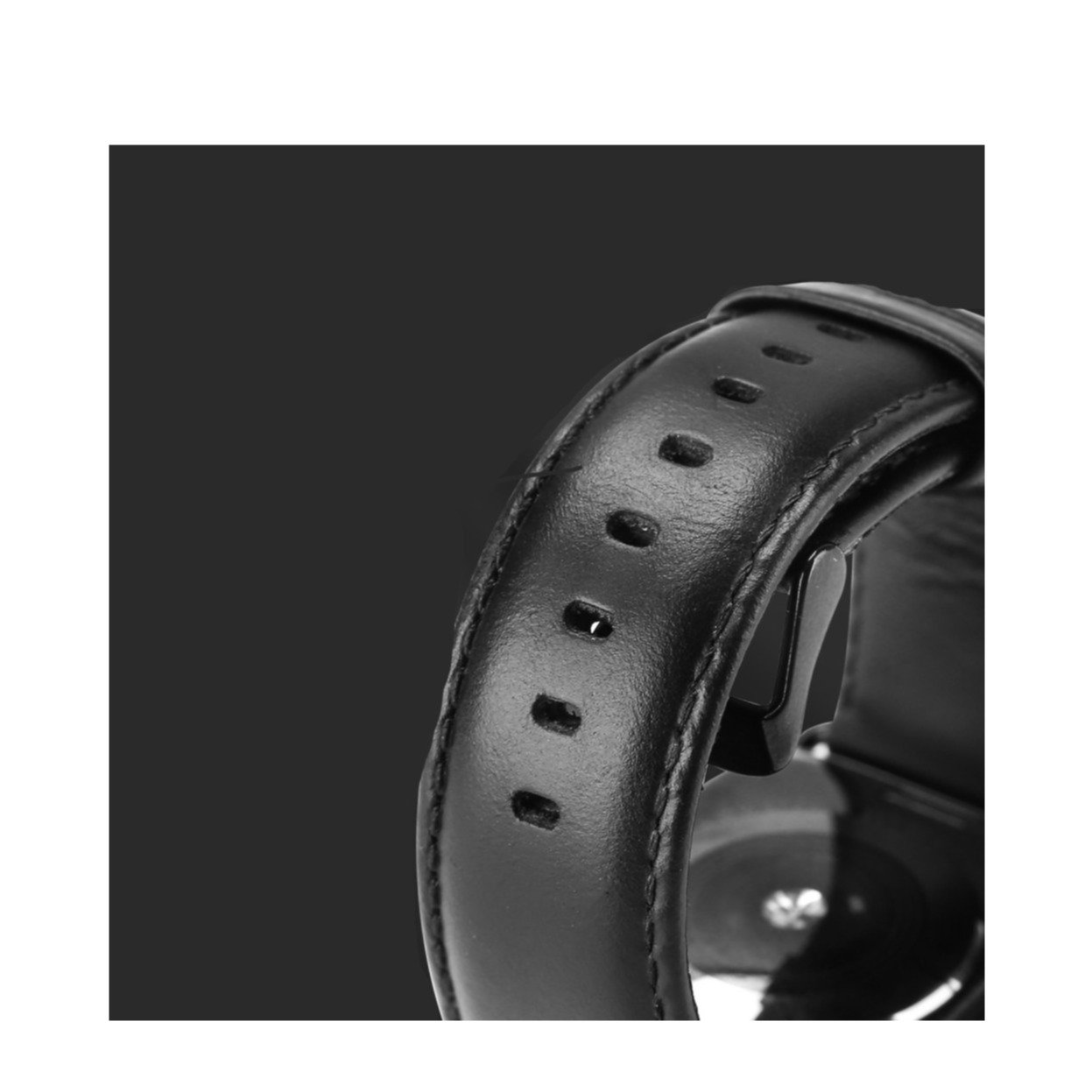 Apple Watch (42/41/40/38 mm) Ersatz Echtleder Armband (Gelenkumfang 155-215 mm) - Hellbraun