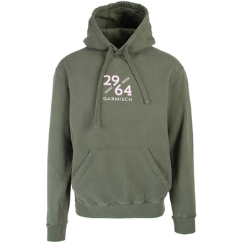 2964 Garmisch Bleaml Hoodie Grün Damen