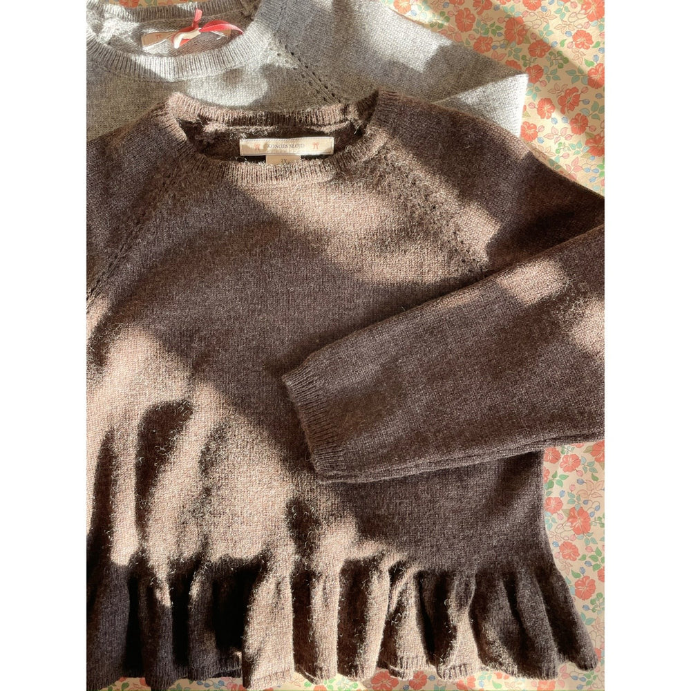 Køb Konges Sløjd Brown Melange Cathy Strik Sweater