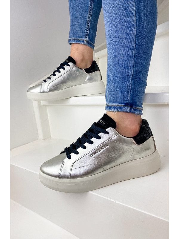 Sneakers Low Top Level Up Platinium - Crime London