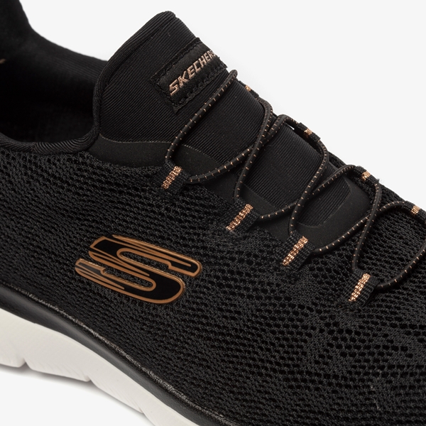 Skechers Summits dames sneakers met luipaardprint