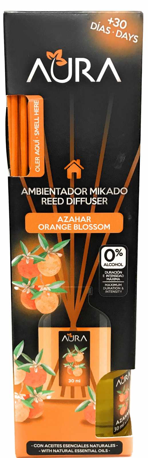 Aromatizador de ambiente Aura Mikado Flor de Laranjeira