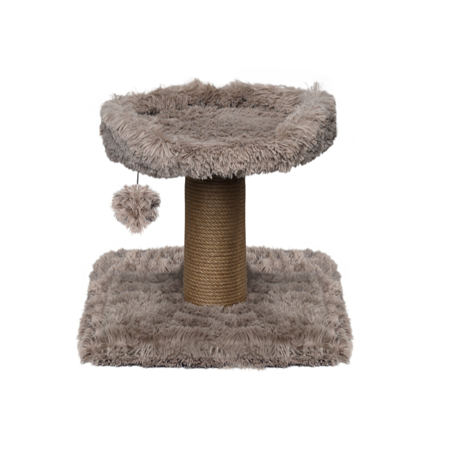 Arranhador Catshion Flora com Cama Bege para Gatos