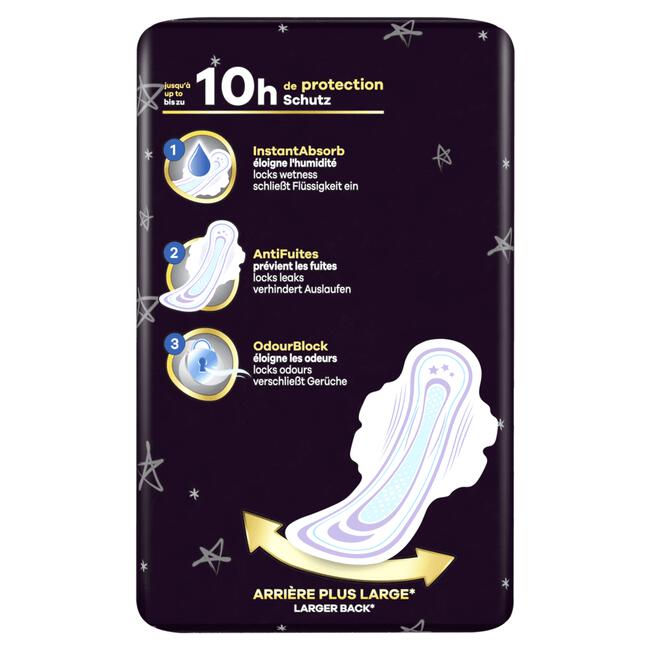 Always Ultra Maandverband Secure Night Met Vleugels 18 Stuks