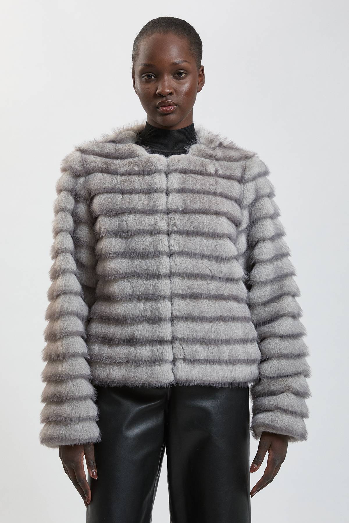 KarenMillen Veste À Manches Longues En Synthétique À Panneaux