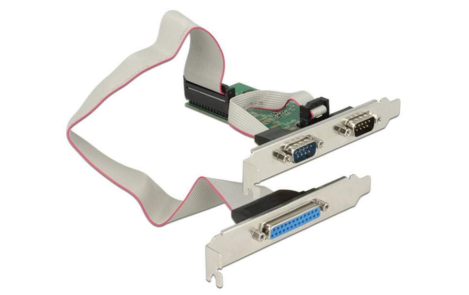 PCI-Express-Karte 89556 2x Seriell + 1x ParallelPCIe-Schnittstellenadapter, 2x Serial, 1x Parallel
