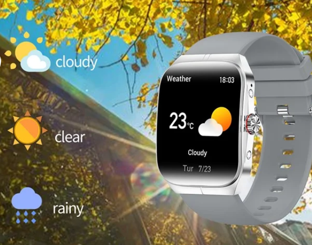 Bluetooth FitnessTracker Smart Watch 1.95