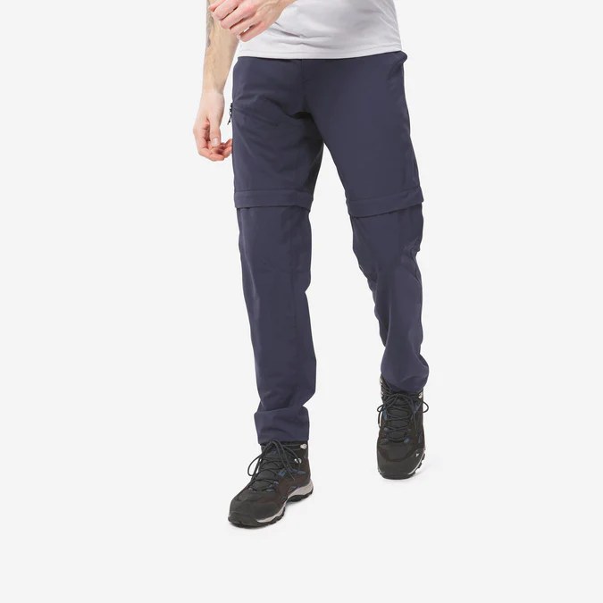Decathlon Quechua - Calças de caminhada modulares Quechua para homem - MH150