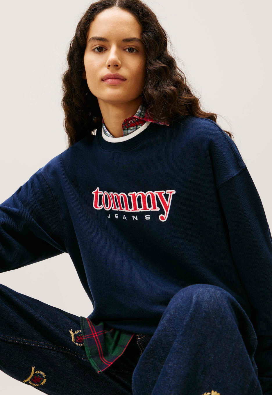 Tommy Jeans Boxy Fleece Sweater