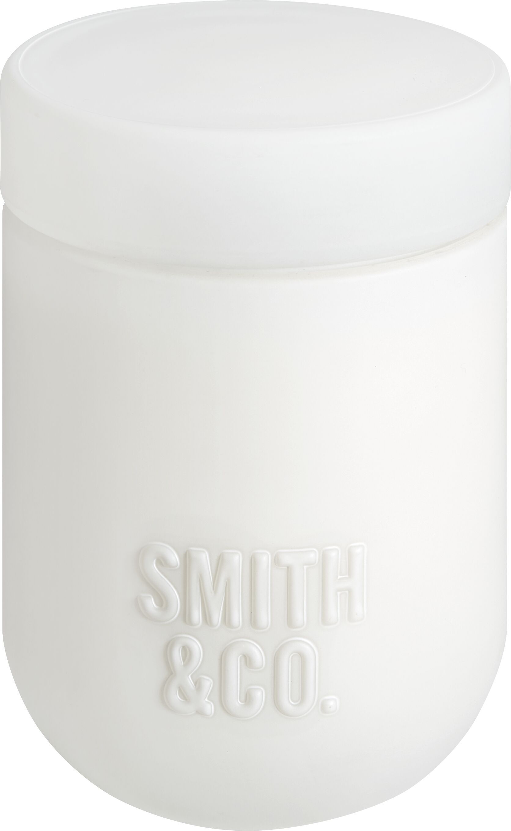 SMITH & CO Kerze Tonka & White Musk - weiss