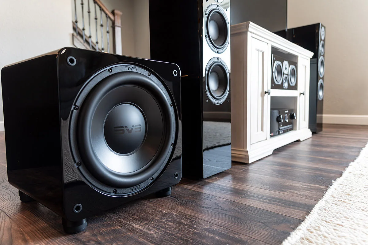 SVS SB-3000 Noir laqué Caissons de basses