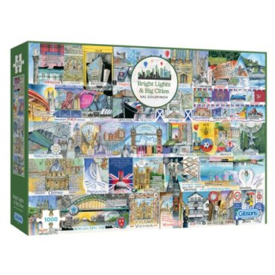 Bright Lights & Big Cities 1000 Piece Jigsaw Puzzle
