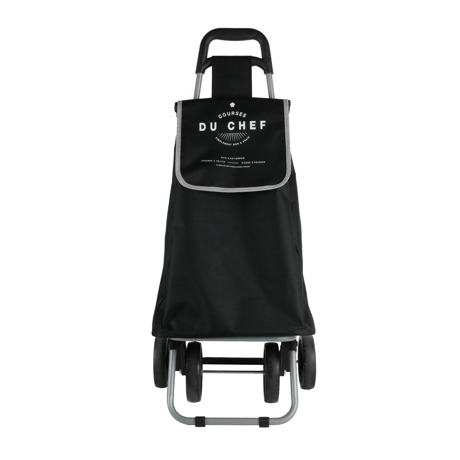 CHARIOT SHOPPING 4 ROUES POLYESTER