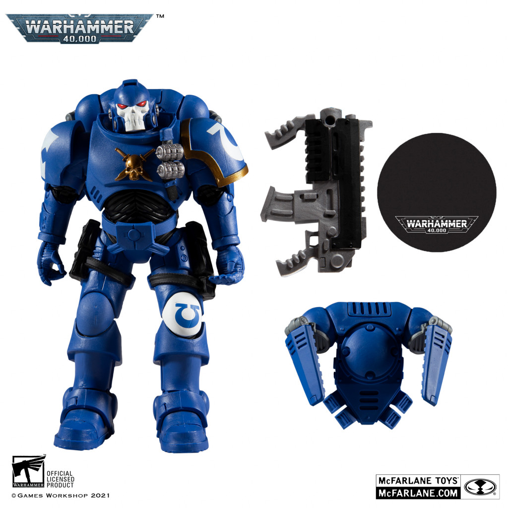 Warhammer 40k : Ultramarines Reiver with Bolt Carbine 18 cm