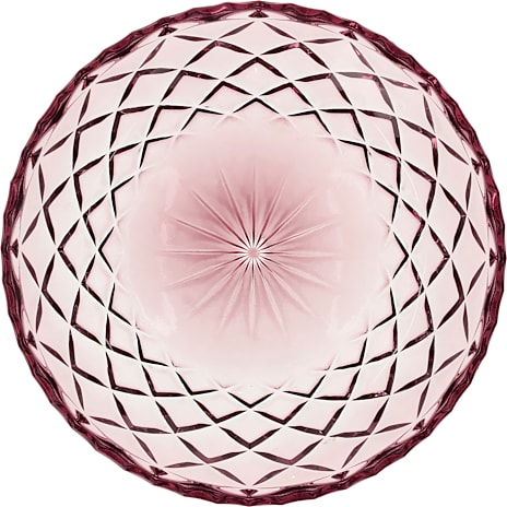 Lyngby Glas Sorrento Asiet 16cm - rød