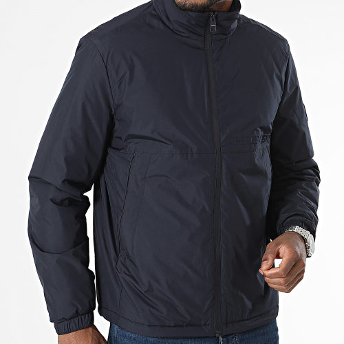 Veste Zippée Portland Stand Collar 4237 Bleu Marine