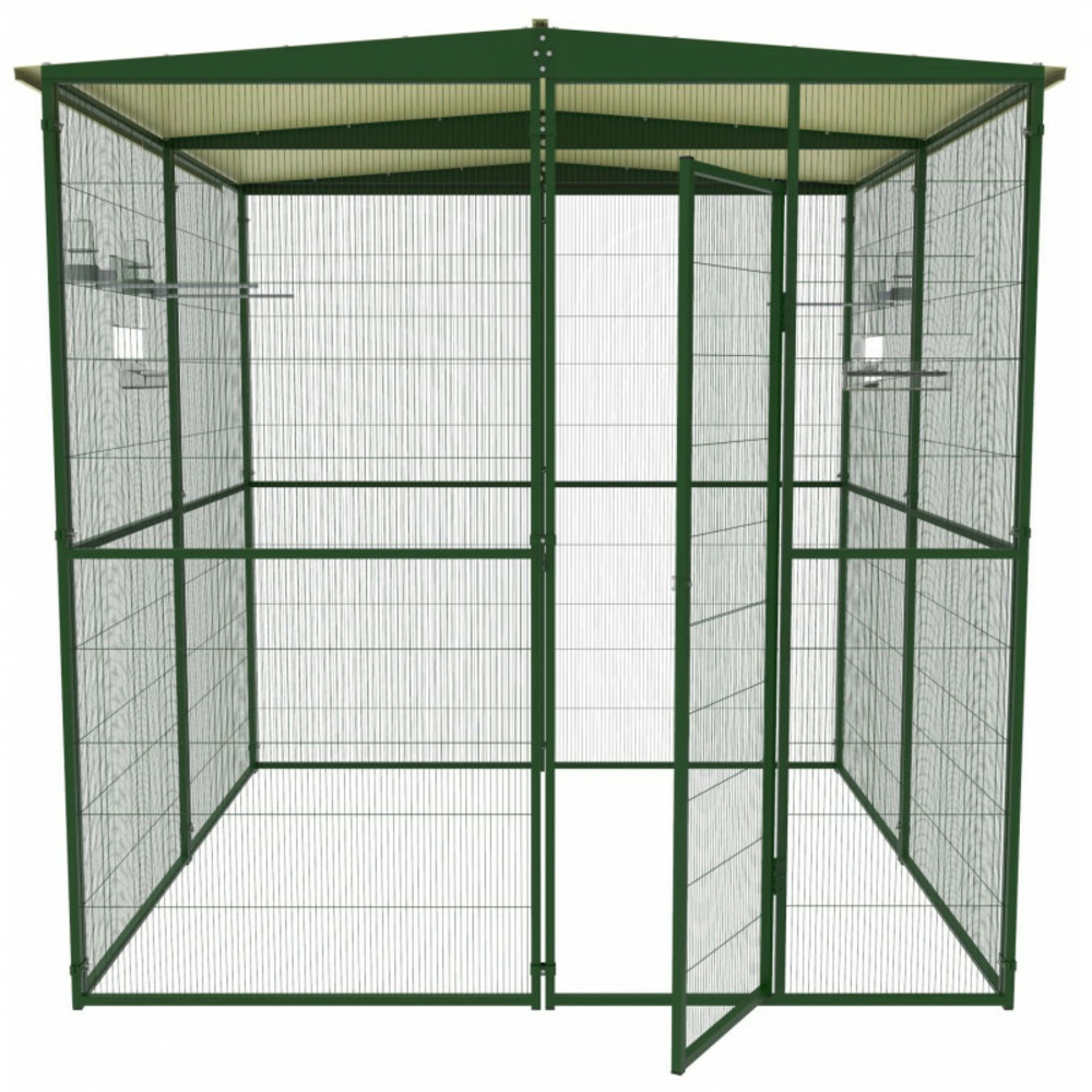 Volière de jardin de 4m2