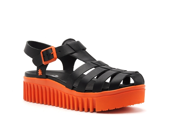 Art nu pieds talons femme 1575 brinton noir