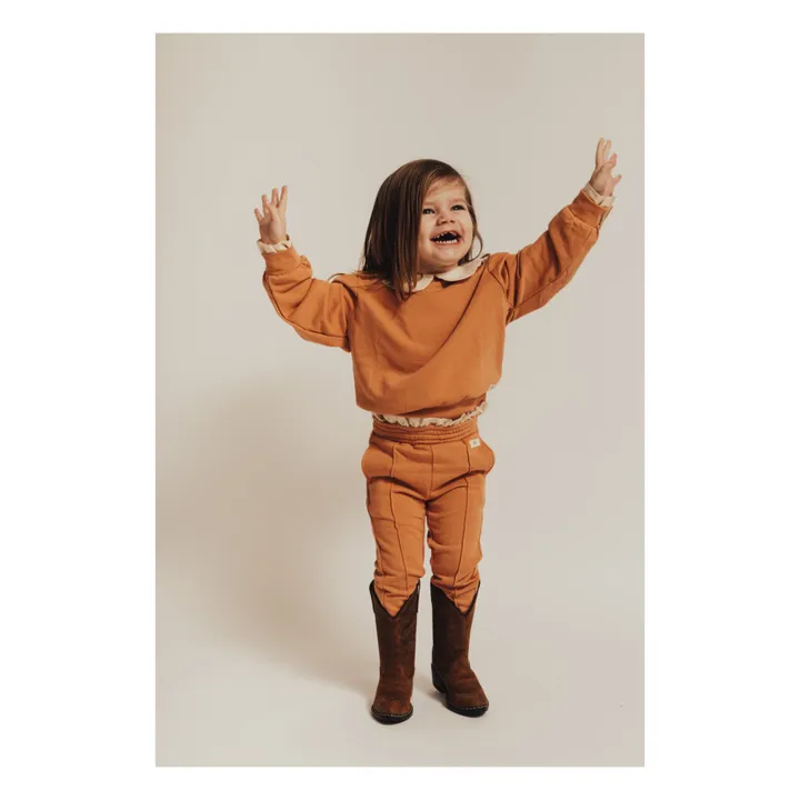 Baje Studio Pull Miara Col Claudine | Rose pêche