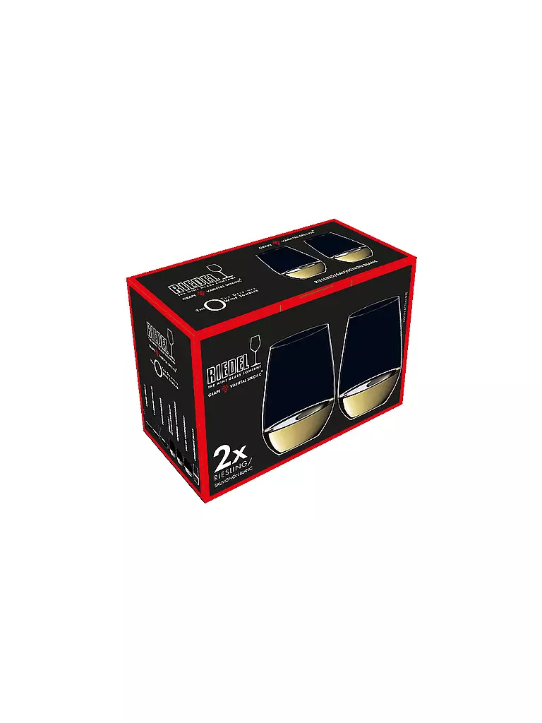 RIEDEL Weissweinglas 2er Set Riesling / Sauvignon Blanc O WINE TUMBLER 375ml transparent