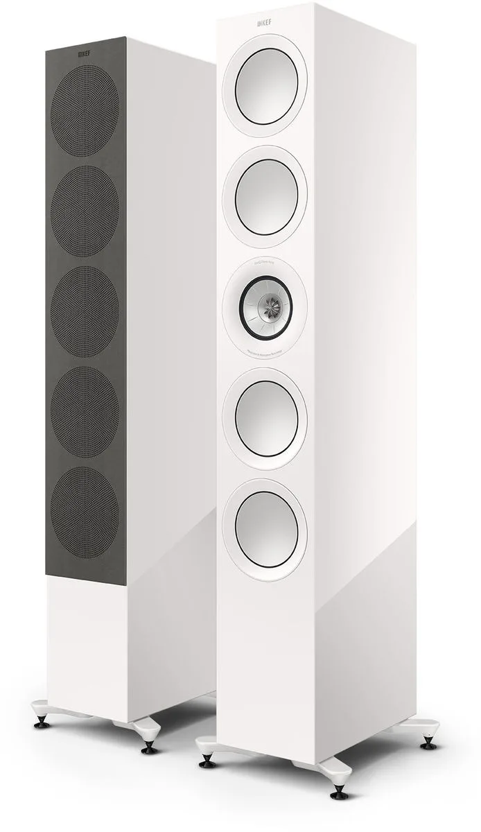 KEF R11 Meta Blanc laqué (la paire) Enceintes colonne