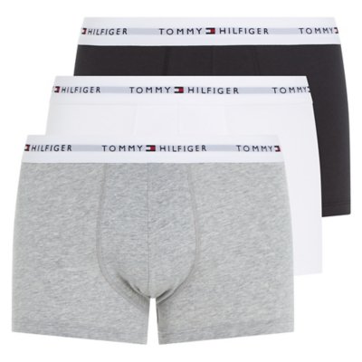Boxer homme Lot de 3 gris blanc, navy TOMMY HILFIGER