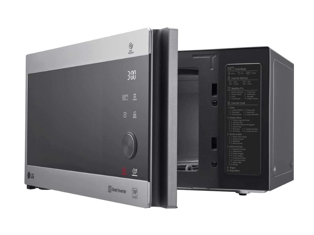 MICRO-ONDAS COM GRILL LG MH6565CPS INOX 25L