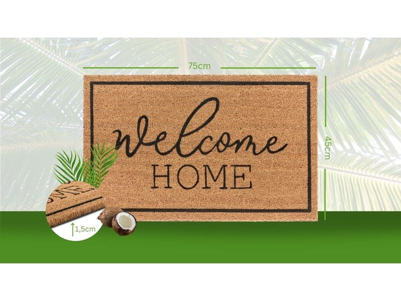 Hanse Home Fussmatte Welcome Home 45 x 75 cm Türmatte
