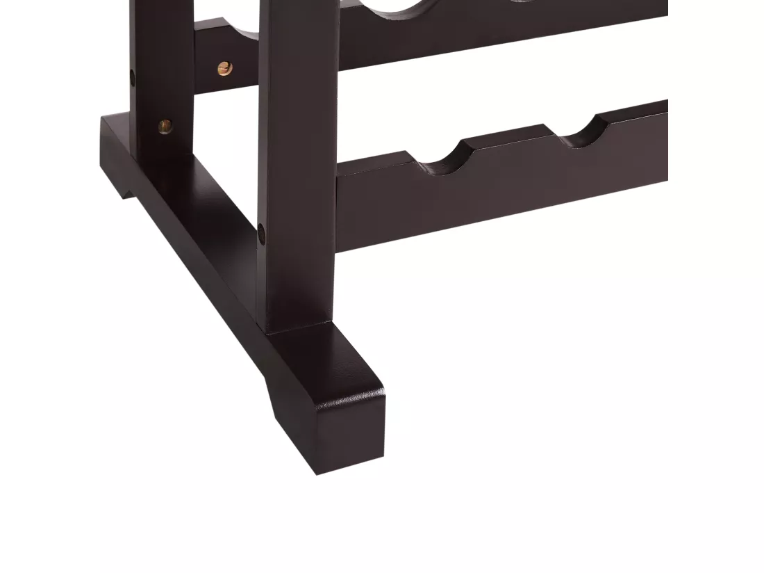 Porte-bouteille ROWLEY 91 cm Marron foncé
