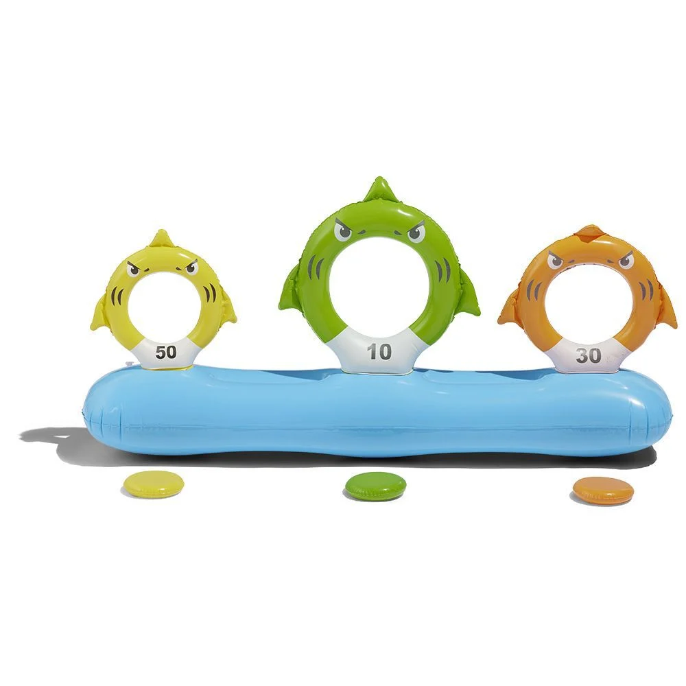Jeu de cible requin gonflable