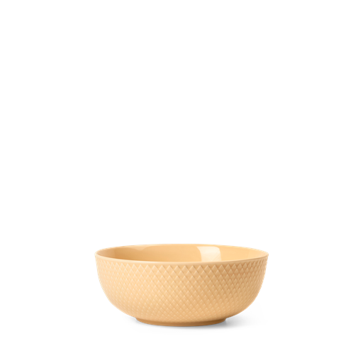 Lyngby Porcelæn Rhombe Color Skål, Sand, Ø15,5 cm