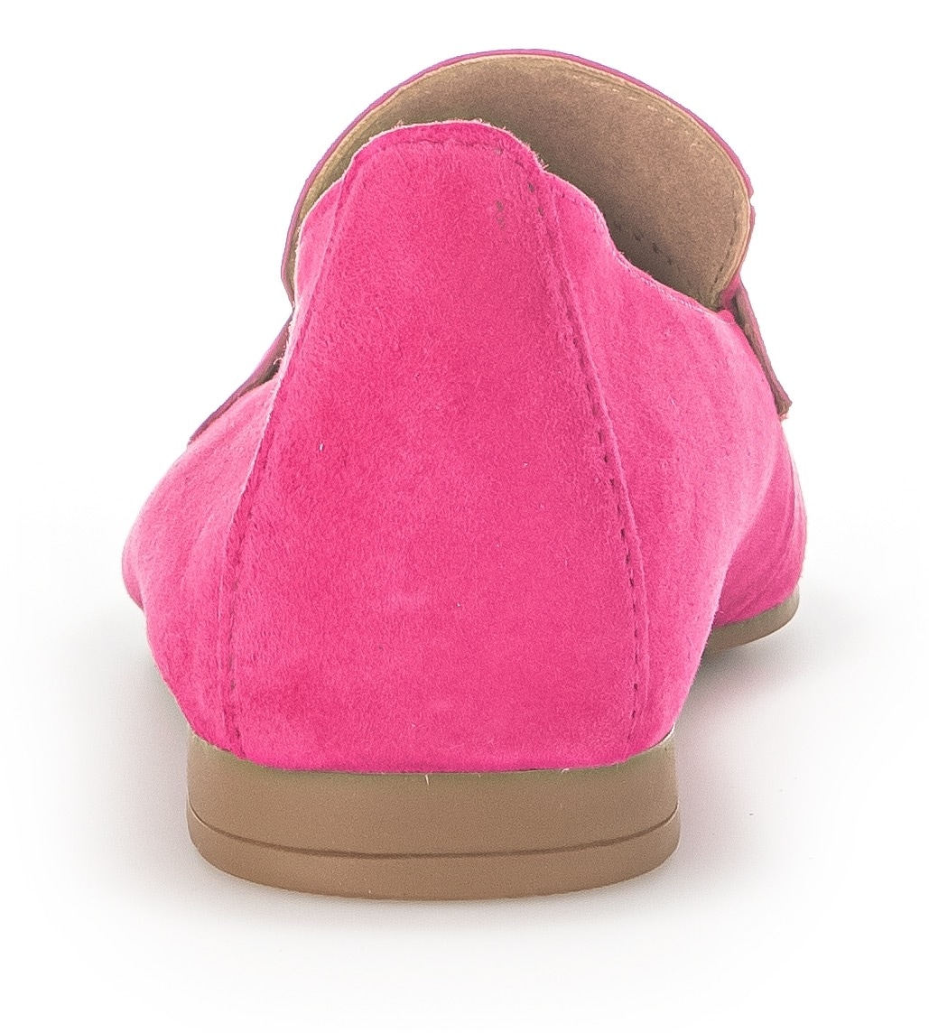 Gabor Loafer  Slipper, Business Schuh mit Zierriegel und Blockabsatz