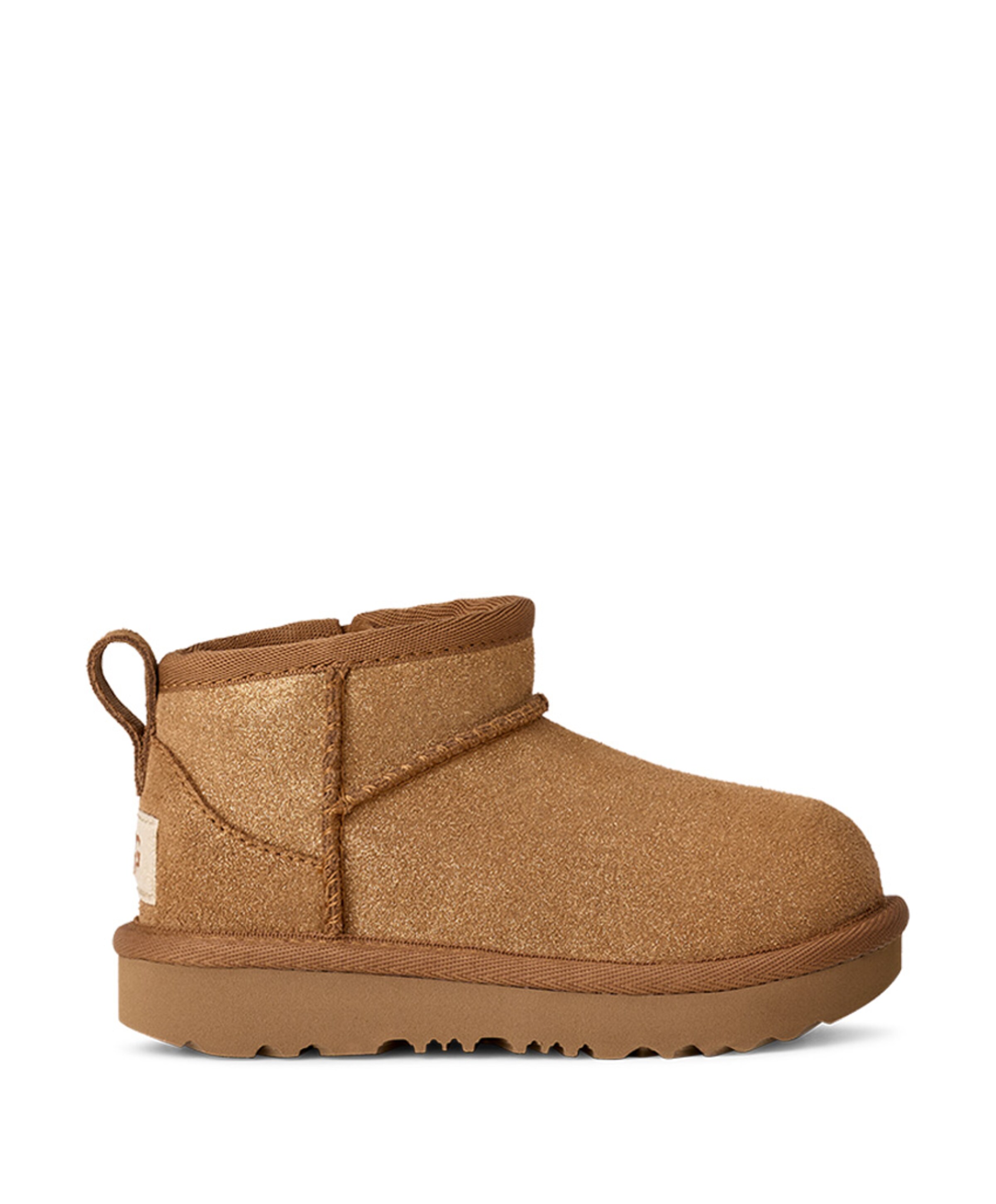 Ugg T CLASSIC ULTRA MINI DAZZLE meisjes enkellaarzen bruin