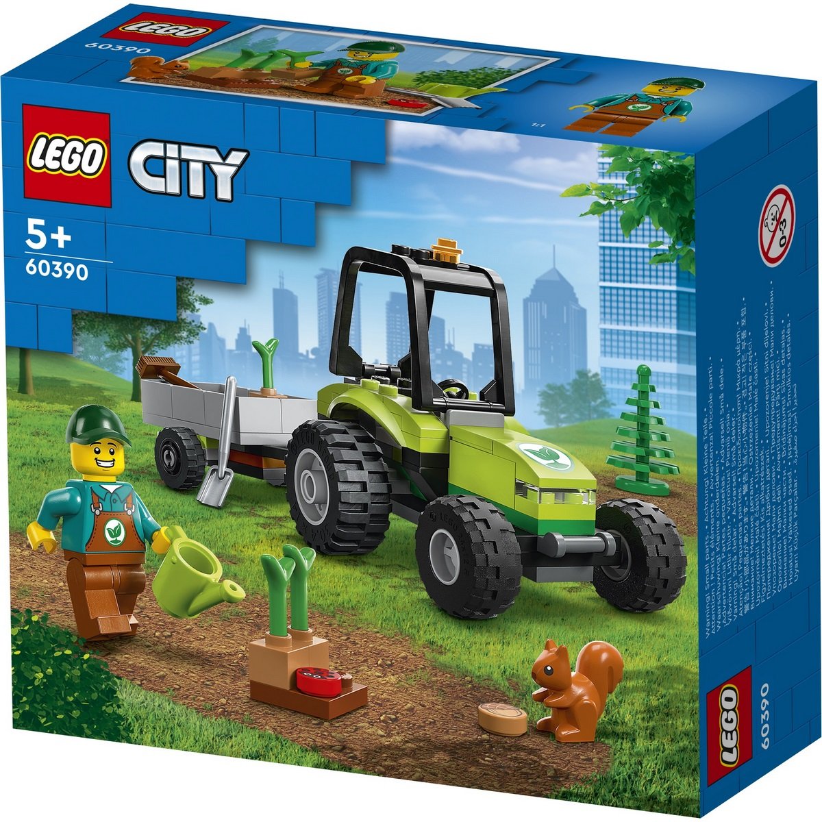 Le tracteur forestier Lego City 60390