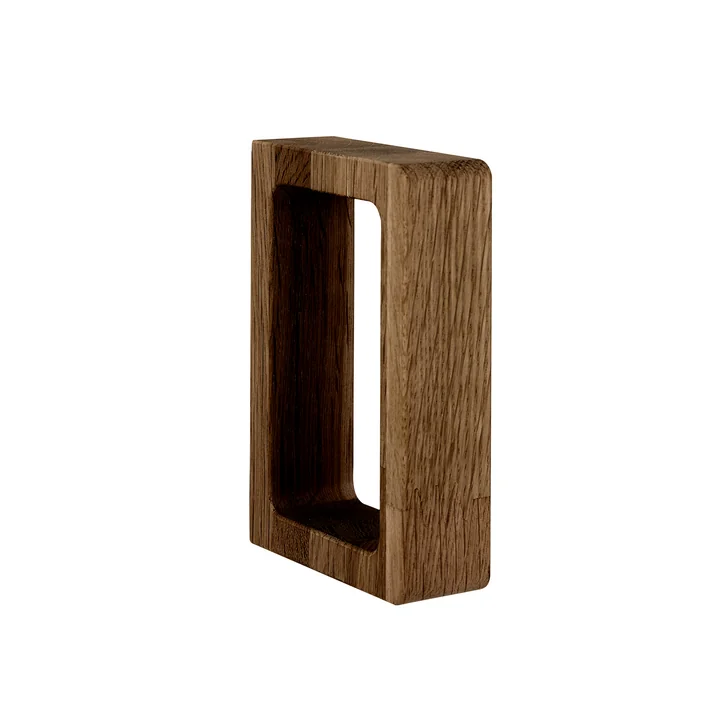 Andersen Furniture - Grip Handtuchhalter, Esche dunkel gebeizt