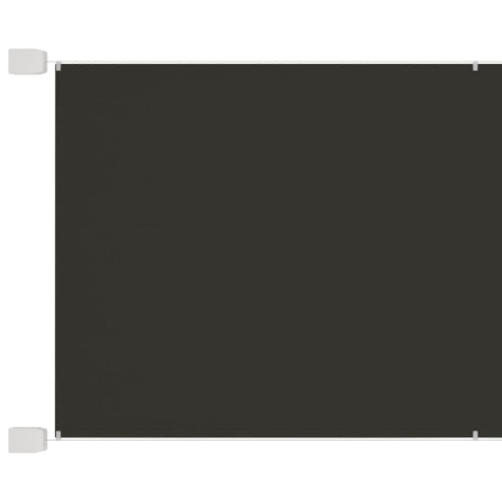 Auvent vertical 180 x 800 cm tissu oxford anthracite