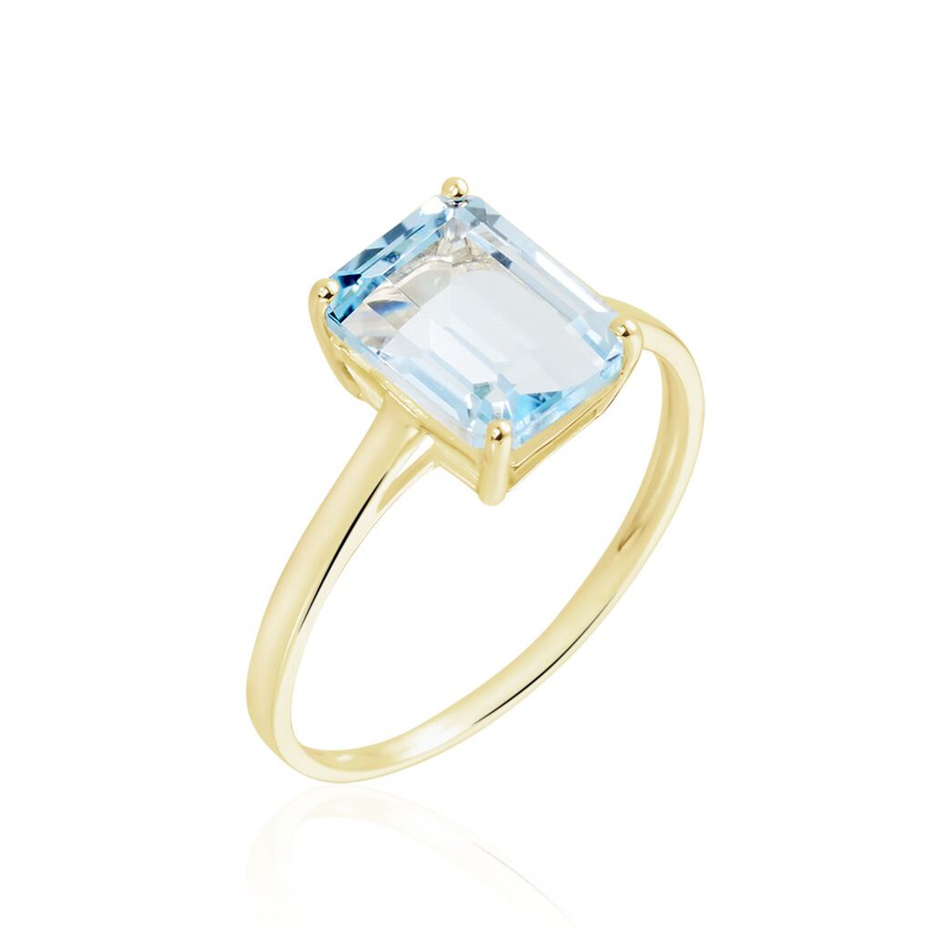 Bague Or Jaune Faraj Topaze