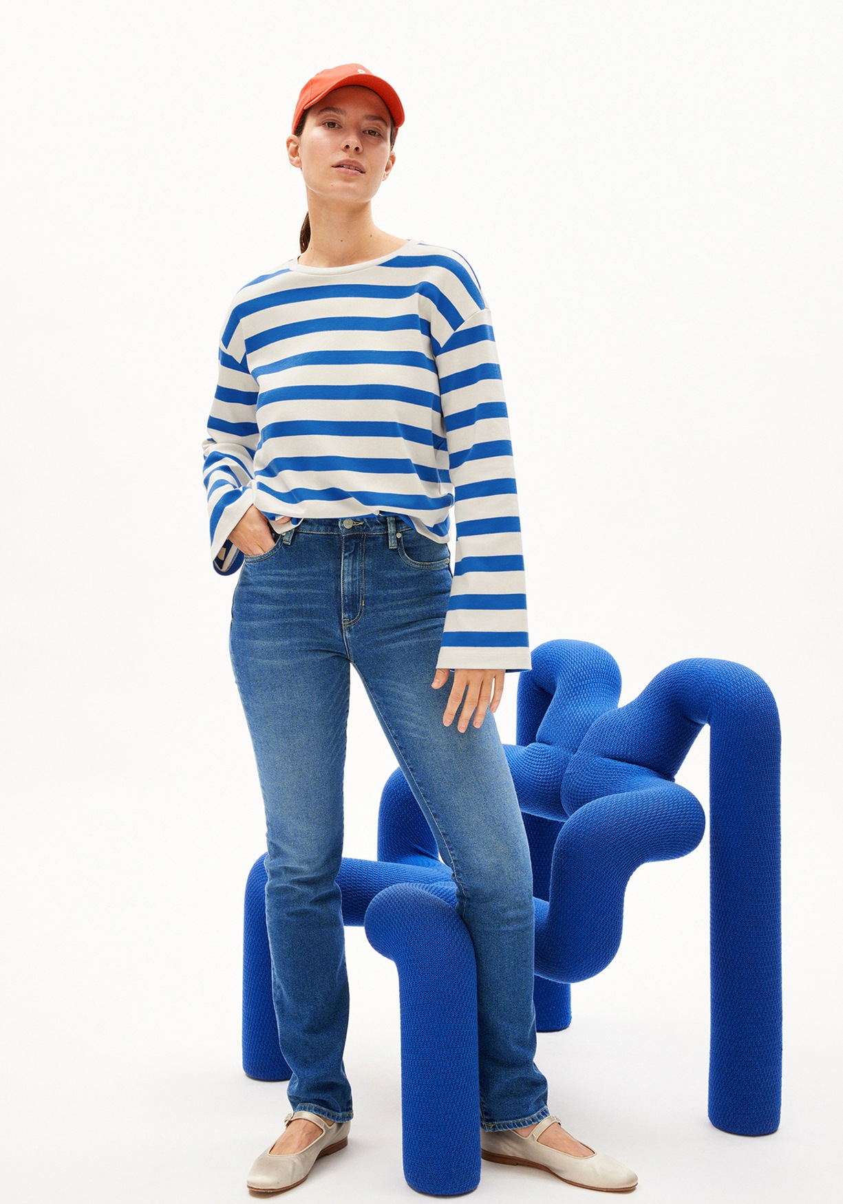 Armedangels Damen-Jeans Carenaa Atmospheric