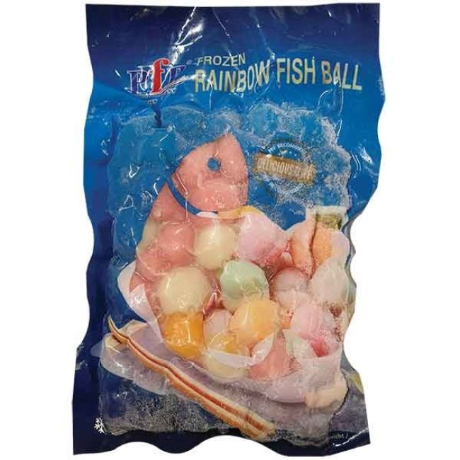 PFP Bevroren Regenboog Visballen 250g