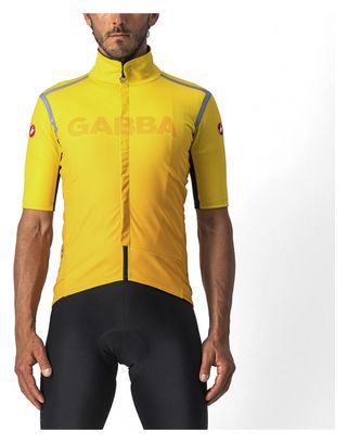 Maillot Manches Courtes Castelli Gabba RoS Edition Special Jaune